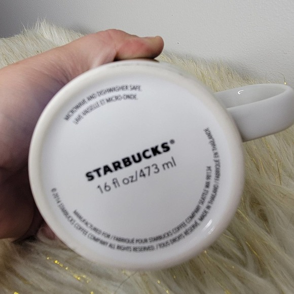 Starbucks Green blue Floral Dot Collection 2014 - Picture 5 of 5